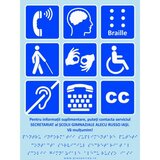 Panou pentru nevazatori cu   text in braille  pentru invatamant scolar